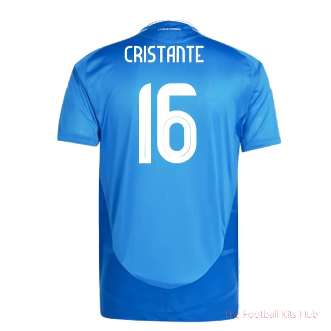 2024-2025 Italy Authentic Home Shirt (CRISTANTE 16)-unisoccer store