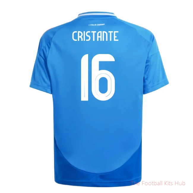 2024-2025 Italy Home Shirt (Kids) (CRISTANTE 16)-unisoccer store