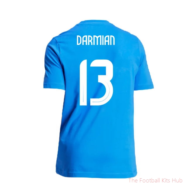 2024-2025 Italy DNA Graphic Tee (Blue) (DARMIAN 13)-unisoccer store