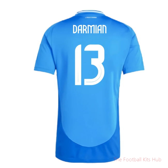 2024-2025 Italy Home Shirt (DARMIAN 13)-unisoccer store