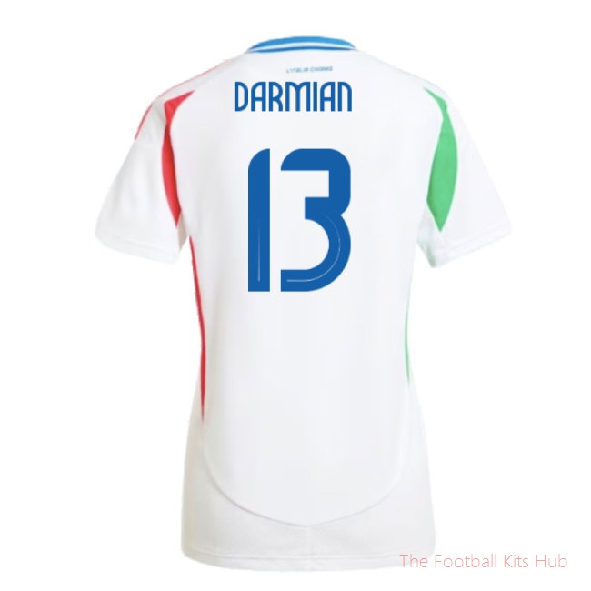 2024-2025 Italy Away Shirt (Ladies) (DARMIAN 13)-unisoccer store