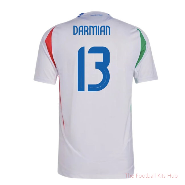 2024-2025 Italy Authentic Away Shirt (DARMIAN 13)-unisoccer store