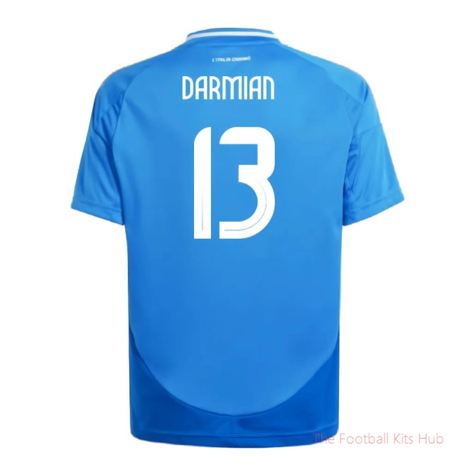 2024-2025 Italy Home Shirt (Kids) (DARMIAN 13)-unisoccer store