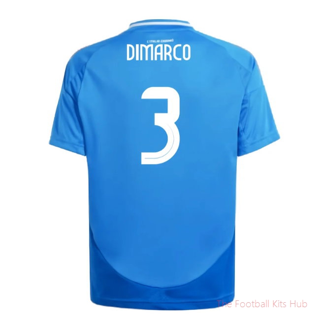 2024-2025 Italy Home Shirt (Kids) (DIMARCO 3)-unisoccer store