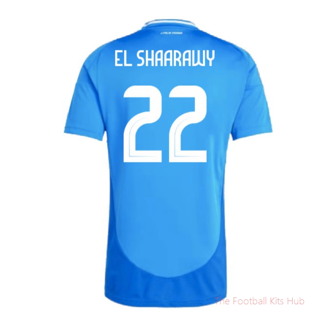 2024-2025 Italy Home Shirt (EL SHAARAWY 22)-unisoccer store