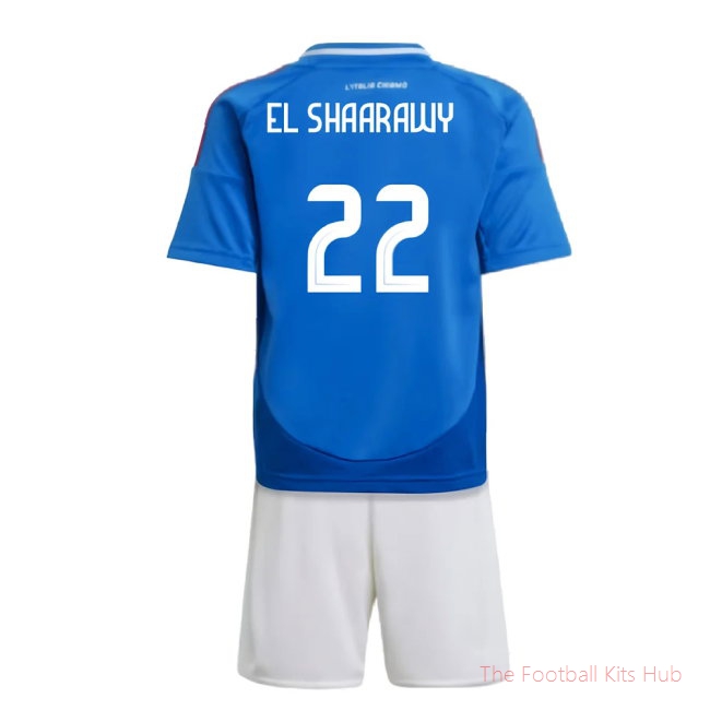 2024-2025 Italy Home Mini Kit (EL SHAARAWY 22)-unisoccer store