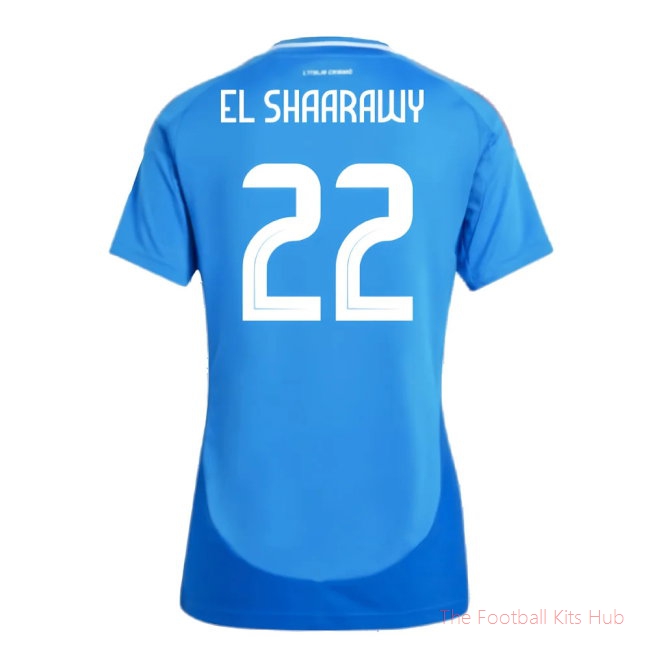 2024-2025 Italy Home Shirt (Ladies) (EL SHAARAWY 22)-unisoccer store