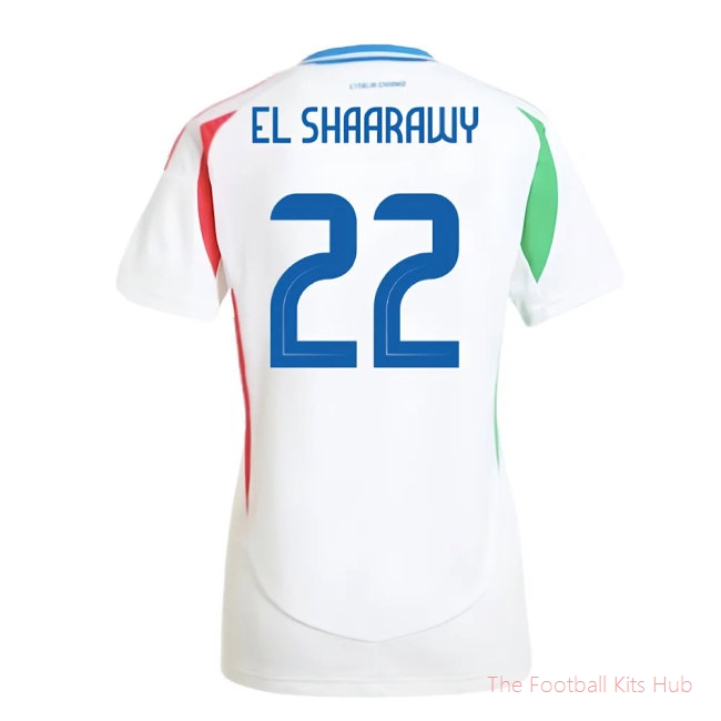 2024-2025 Italy Away Shirt (Ladies) (EL SHAARAWY 22)-unisoccer store