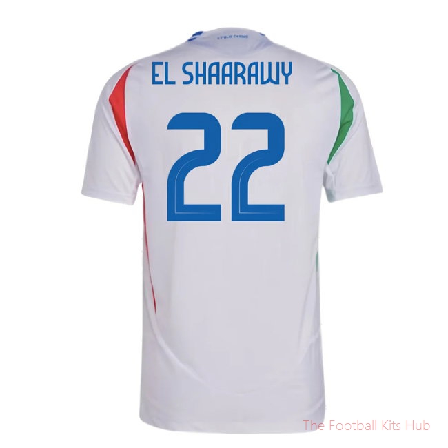 2024-2025 Italy Authentic Away Shirt (EL SHAARAWY 22)-unisoccer store