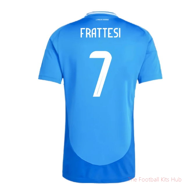 2024-2025 Italy Home Shirt (FRATTESI 7)-unisoccer store