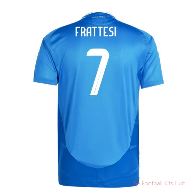 2024-2025 Italy Authentic Home Shirt (FRATTESI 7)-unisoccer store