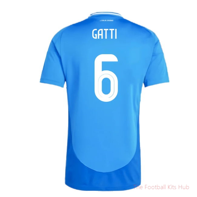 2024-2025 Italy Home Shirt (GATTI 6)-unisoccer store