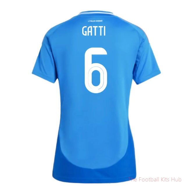 2024-2025 Italy Home Shirt (Ladies) (GATTI 6)-unisoccer store