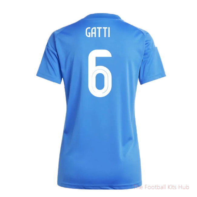 2024-2025 Italy Home Fan Jersey (Ladies) (GATTI 6)-unisoccer store