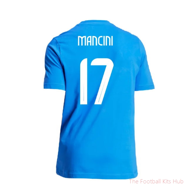 2024-2025 Italy DNA Graphic Tee (Blue) (MANCINI 17)-unisoccer store