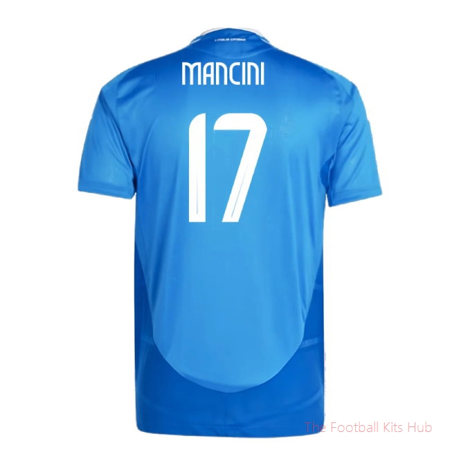 2024-2025 Italy Authentic Home Shirt (MANCINI 17)-unisoccer store