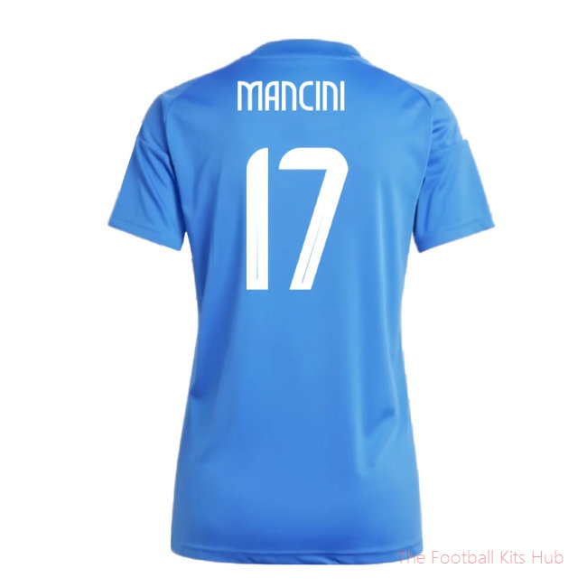 2024-2025 Italy Home Fan Jersey (Ladies) (MANCINI 17)-unisoccer store