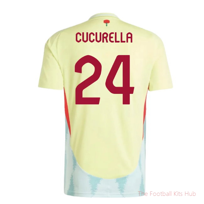 2024-2025 Spain Away Shirt (Ladies) (Cucurella 24)-unisoccer store