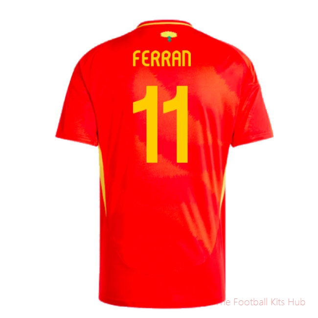 2024-2025 Spain Home Shirt (Ferran 11)-unisoccer store