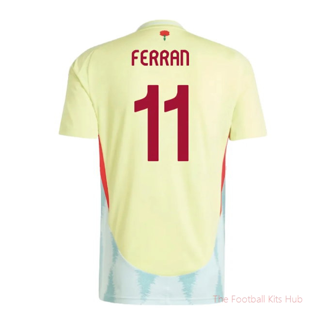 2024-2025 Spain Away Shirt (Ladies) (Ferran 11)-unisoccer store