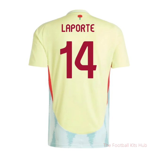 2024-2025 Spain Away Shirt (Laporte 14)-unisoccer store
