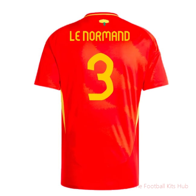 2024-2025 Spain Home Shirt (Le Normand 3)-unisoccer store