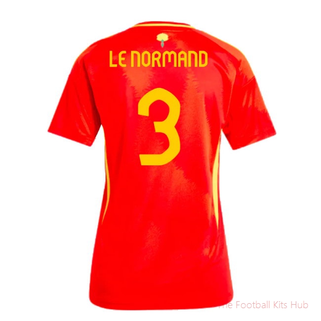 2024-2025 Spain Home Shirt (Ladies) (Le Normand 3)-unisoccer store