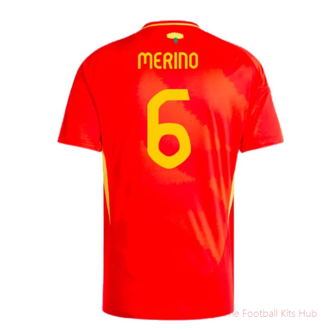 2024-2025 Spain Home Shirt (Merino 6)-unisoccer store