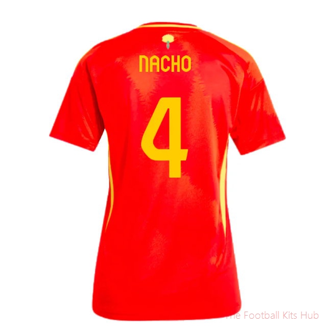 2024-2025 Spain Home Shirt (Ladies) (Nacho 4)-unisoccer store