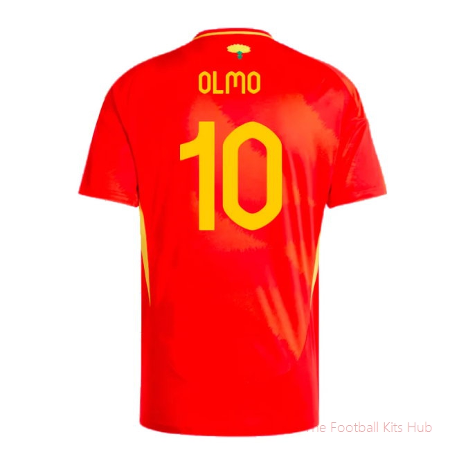 2024-2025 Spain Home Shirt (Olmo 10)-unisoccer store