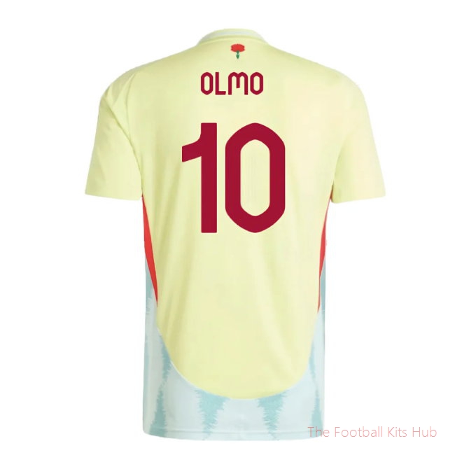 2024-2025 Spain Away Shirt (Olmo 10)-unisoccer store