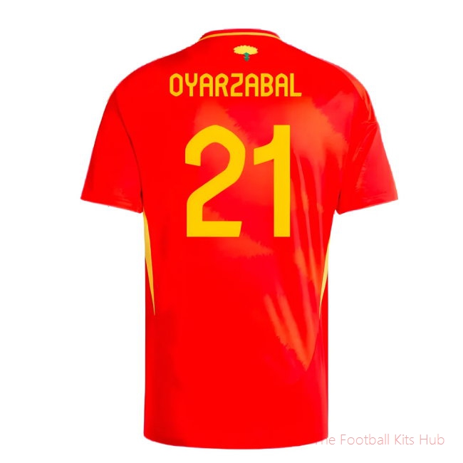 2024-2025 Spain Home Shirt (Oyarzabal 21)-unisoccer store
