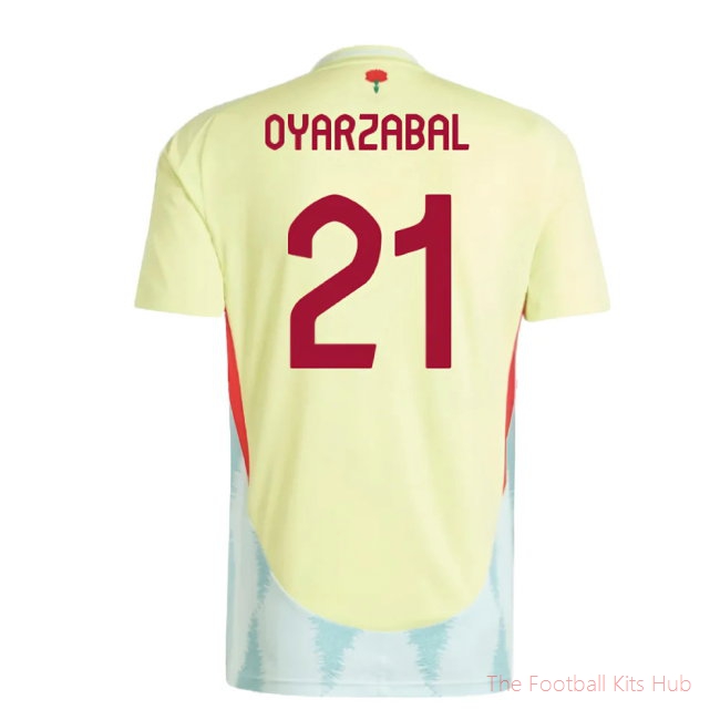 2024-2025 Spain Away Shirt (Oyarzabal 21)-unisoccer store