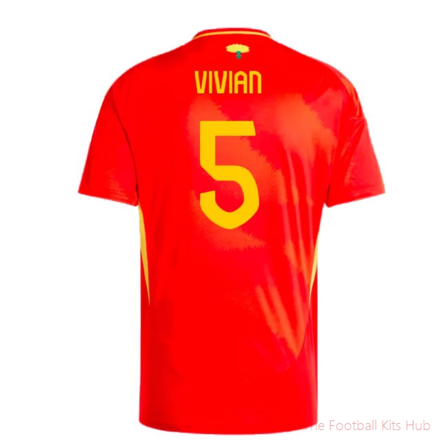 2024-2025 Spain Home Shirt (Vivian 5)-unisoccer store