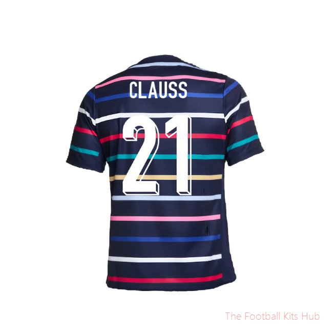 2024-2025 France Academy Pro Home Pre-Match Top (Navy) (Clauss 21)-unisoccer store