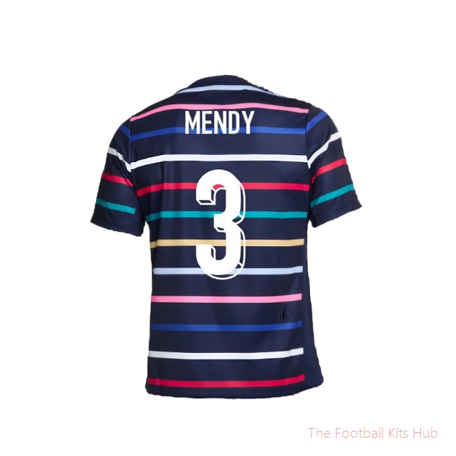 2024-2025 France Academy Pro Home Pre-Match Top (Navy) (Mendy 3)-unisoccer store