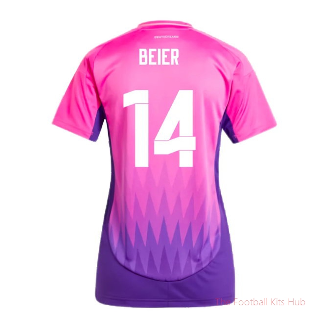 2024-2025 Germany Away Shirt (Ladies) (Beier 14)-unisoccer store