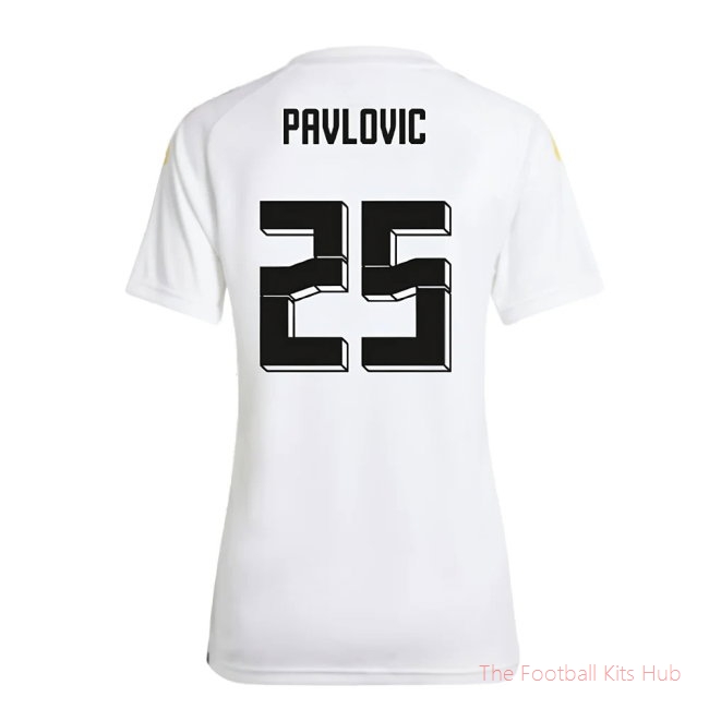 2024-2025 Germany Home Fan Shirt (Ladies) (Pavlovic 25)-unisoccer store