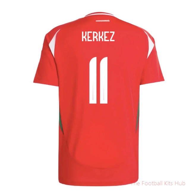 2024-2025 Hungary Home Shirt (KERKEZ 11)-unisoccer store