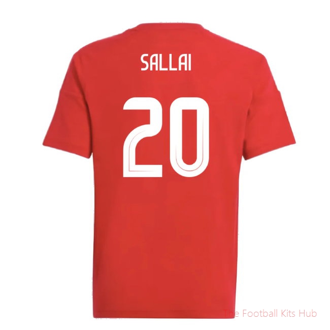 2024-2025 Hungary Home FAN Shirt (Kids) (SALLAI 20)-unisoccer store