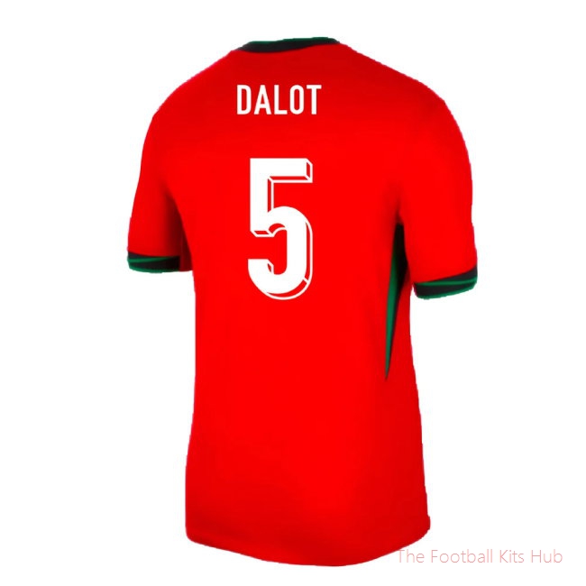 2024-2025 Portugal Home Shirt (Dalot 5)-unisoccer store