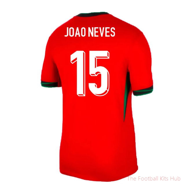 2024-2025 Portugal Home Shirt (Joao Neves 15)-unisoccer store