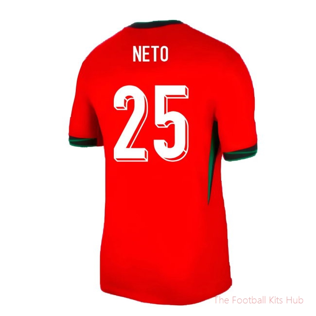 2024-2025 Portugal Home Shirt (Neto 25)-unisoccer store