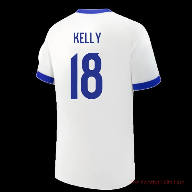 2025 England Womens Team Home Shirt (Unisex) (KELLY 18)-unisoccer store