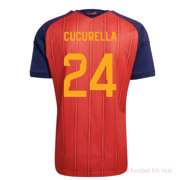 2026-2027 Spain Home Shirt (Cucurella 24)-unisoccer store
