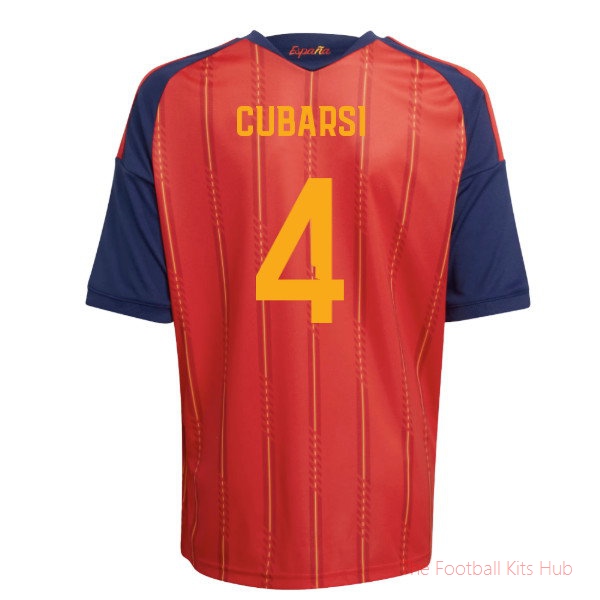 2026-2027 Spain Home Shirt (Kids) (Cubarsi 4)-unisoccer store