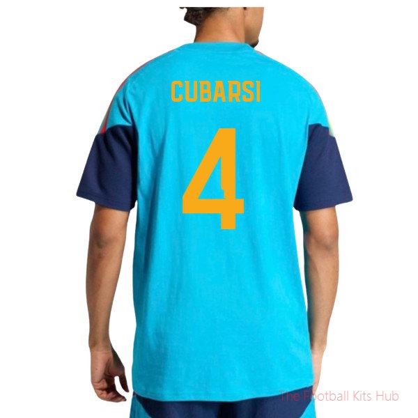 2026-2027 Spain Training Tee (Bold Aqua) (Cubarsi 4)-unisoccer store