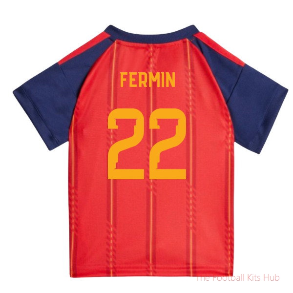 2026-2027 Spain Home Baby Kit (Fermin 22)-unisoccer store