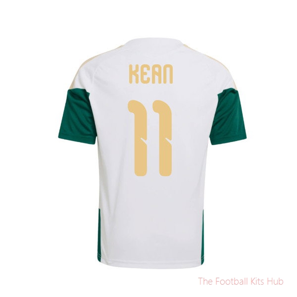 2026-2027 Italy Training Jersey (White) - Kids (Kean 11)-unisoccer store