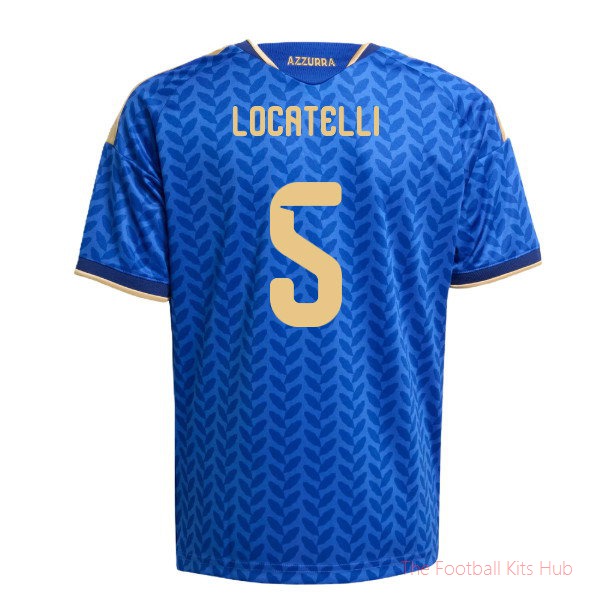 2026-2027 Italy Home Shirt (Kids) (Locatelli 5)-unisoccer store